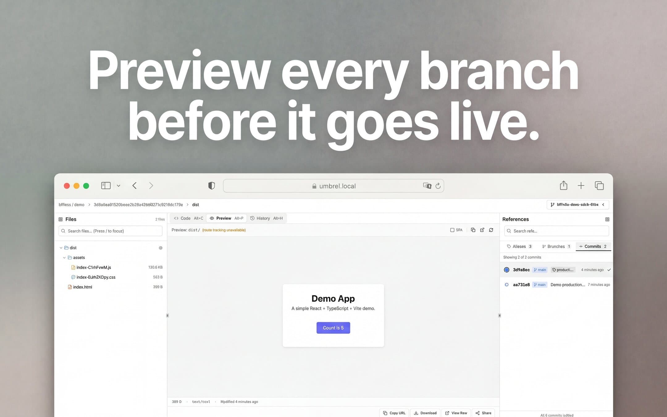 Screenshot 2 of BFFless app on Umbrel App Store