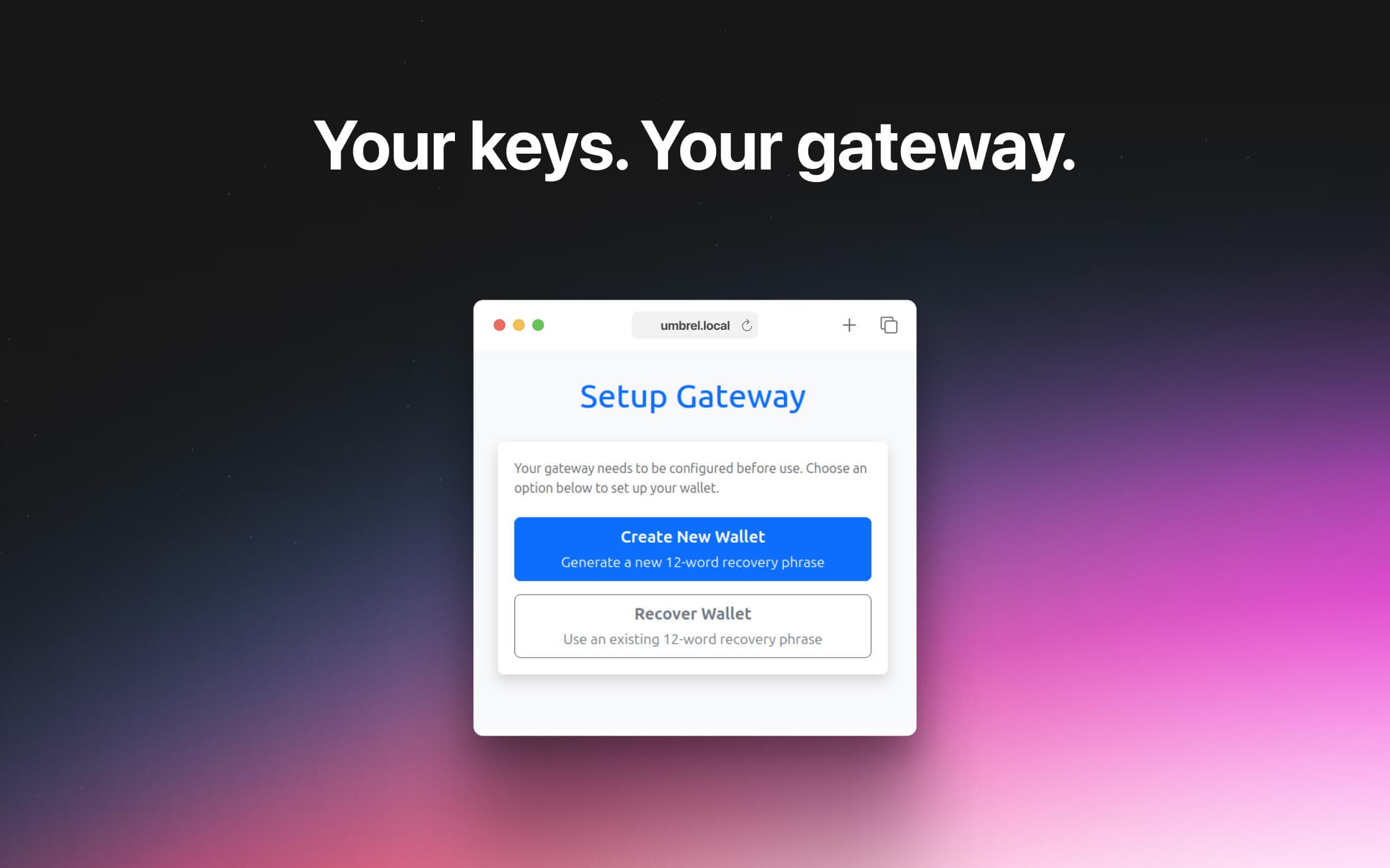 Screenshot 3 of Fedimint Lightning Gateway app on Umbrel App Store