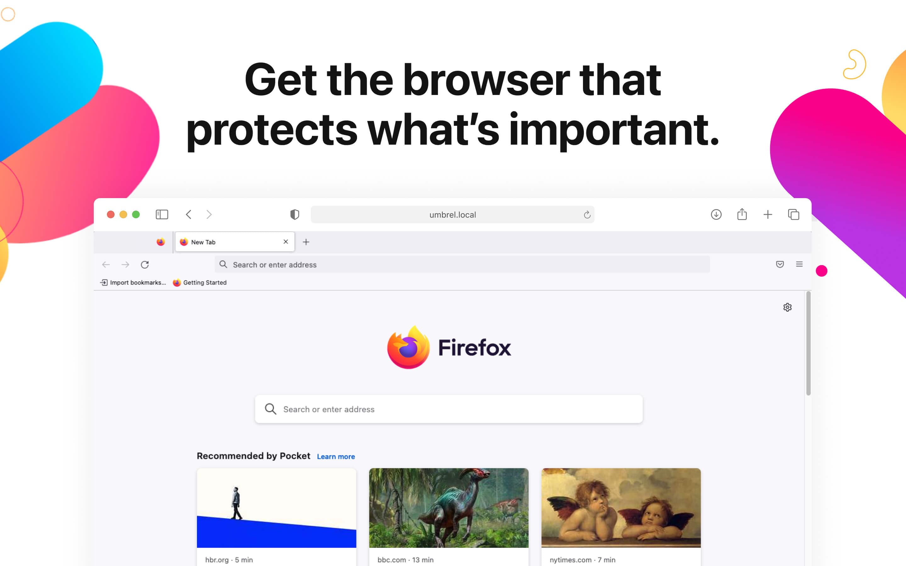 Screenshot 2 of Firefox app on Umbrel App Store