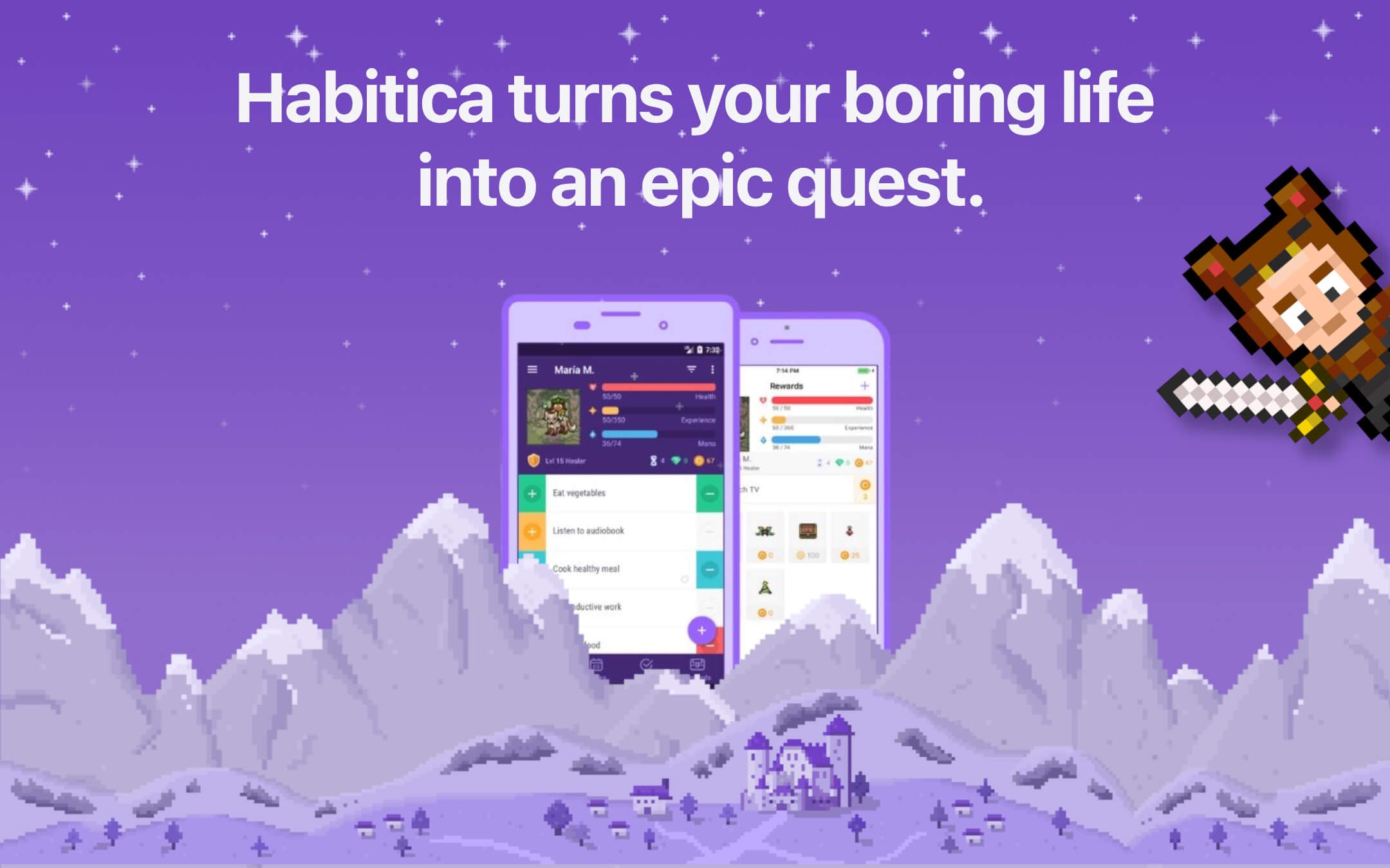 Screenshot 6 of Habitica app on Umbrel App Store