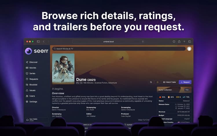 Jellyseerr | Umbrel App Store
