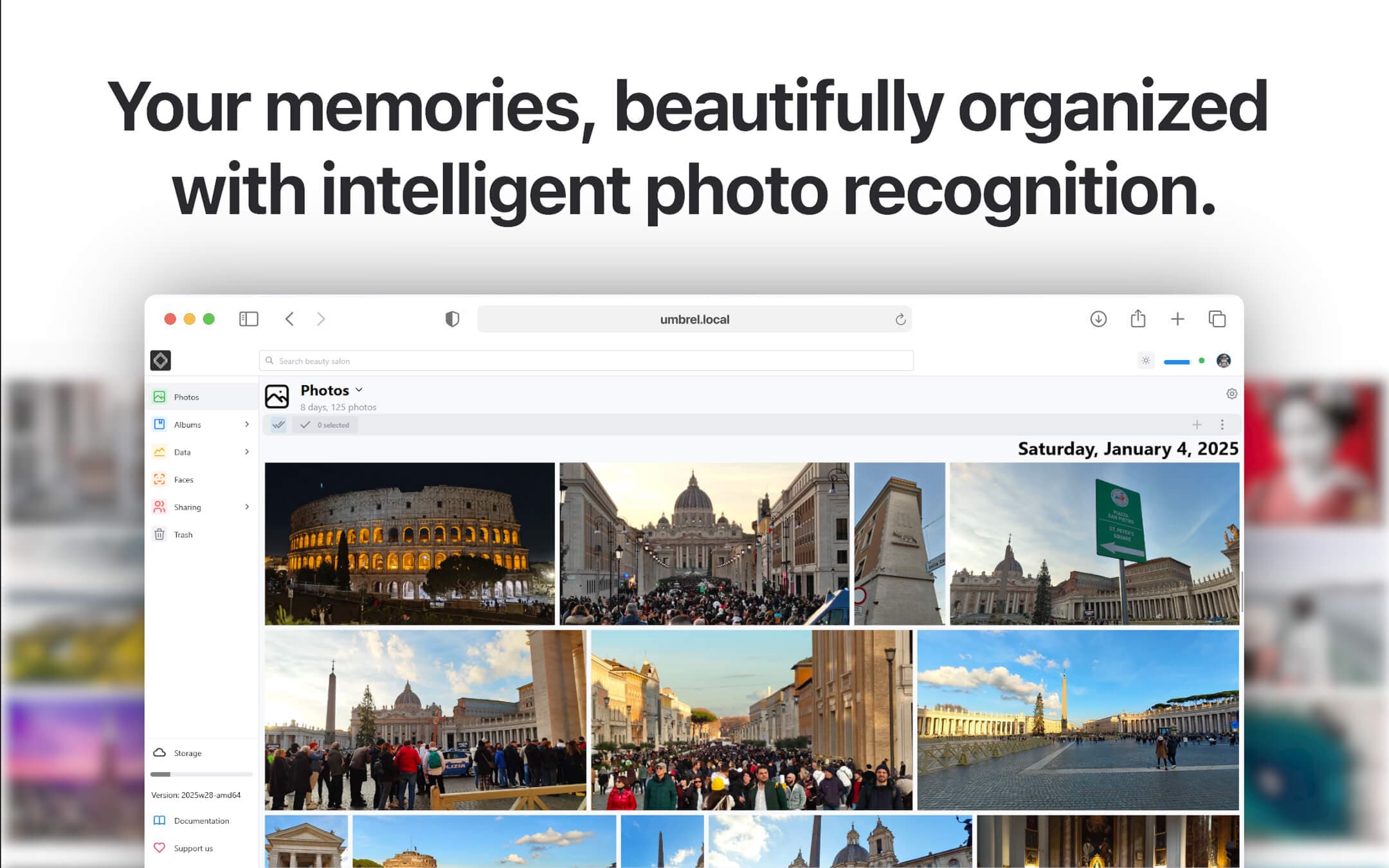 Screenshot 2 of LibrePhotos app on Umbrel App Store