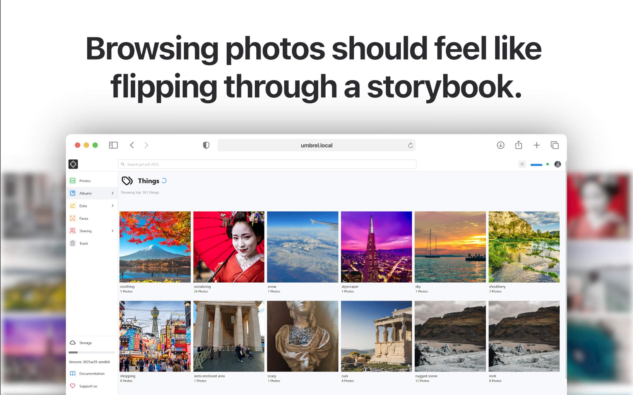 Screenshot 3 of LibrePhotos app on Umbrel App Store