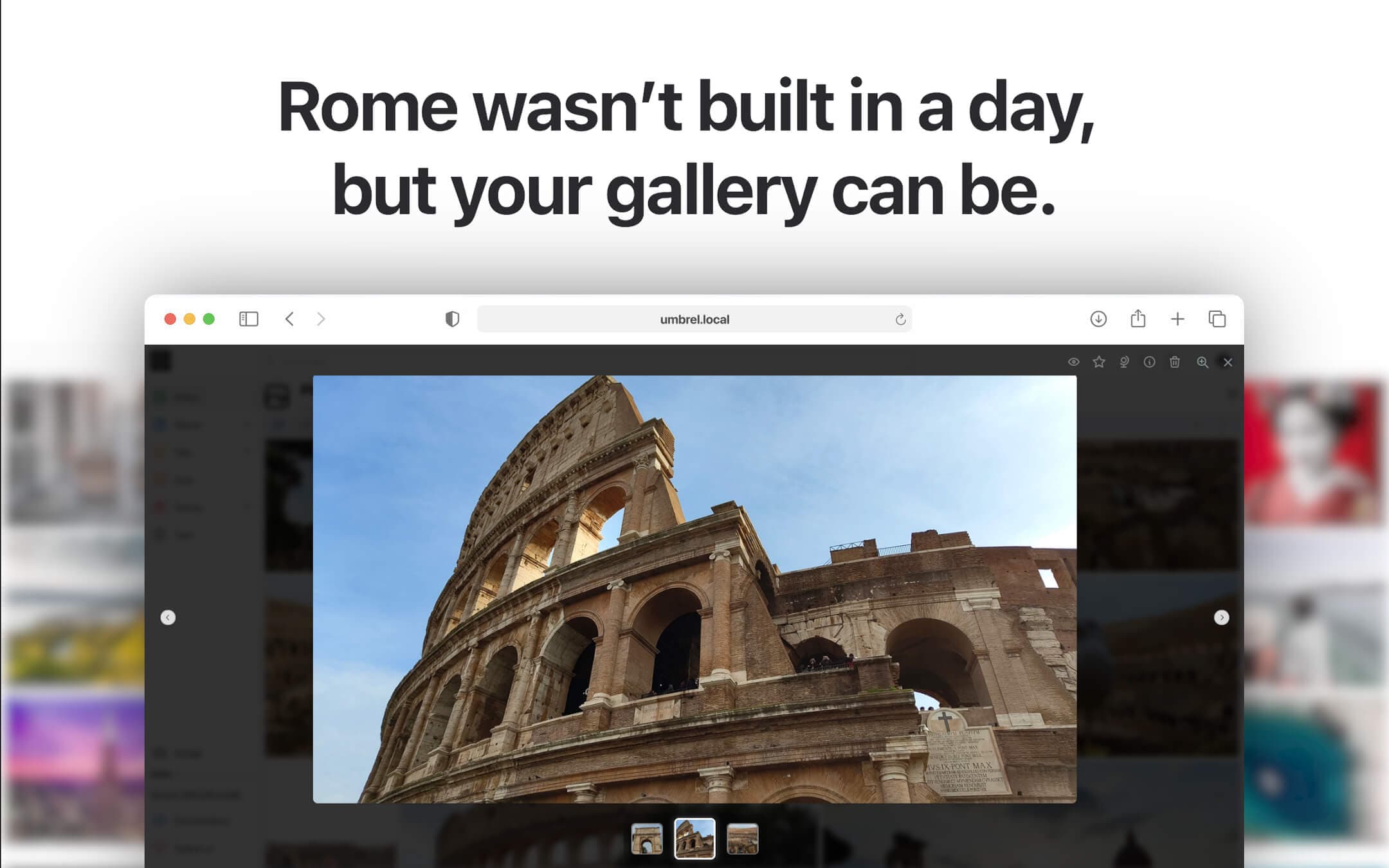 Screenshot 5 of LibrePhotos app on Umbrel App Store