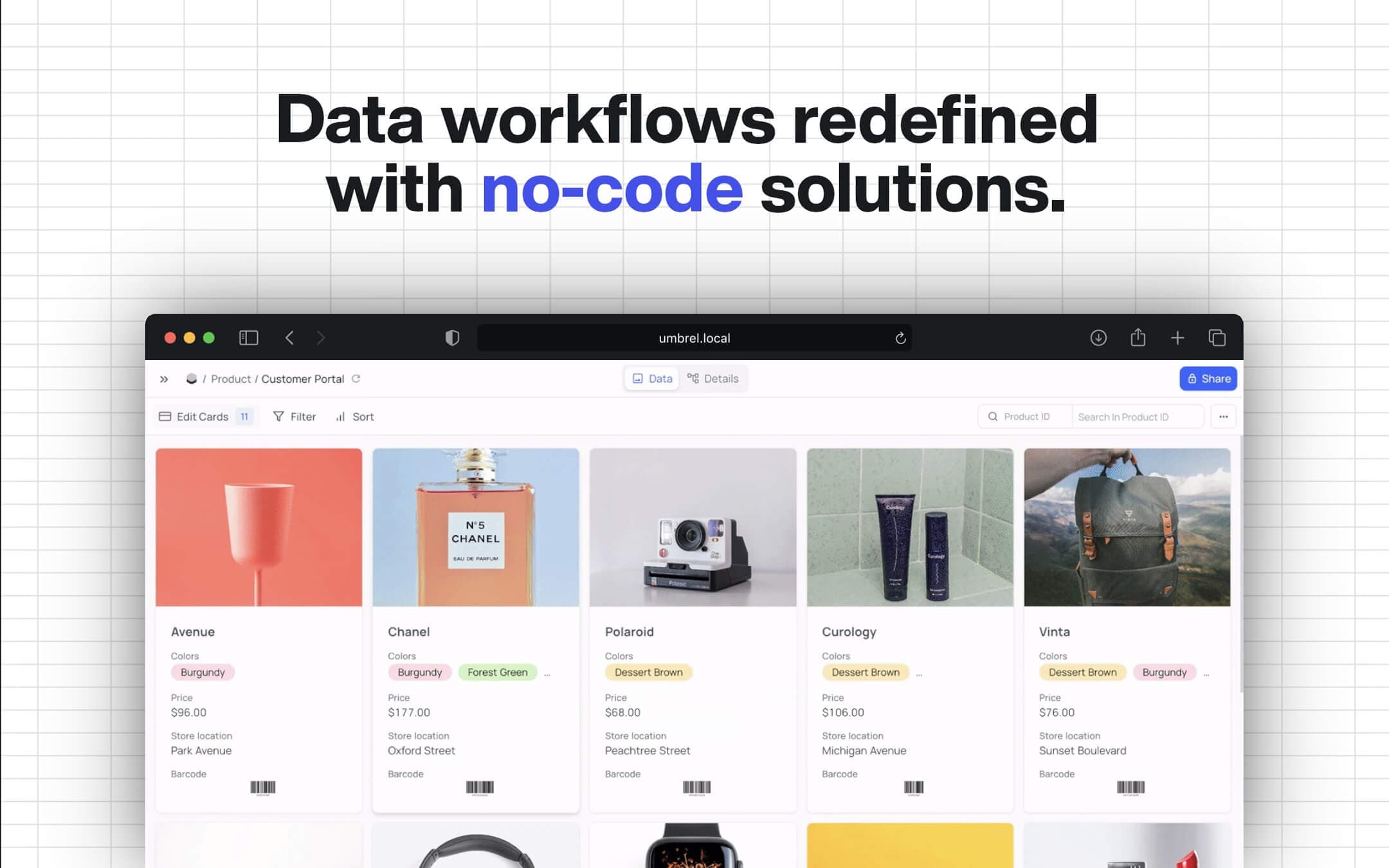 Screenshot 3 of NocoDB app on Umbrel App Store