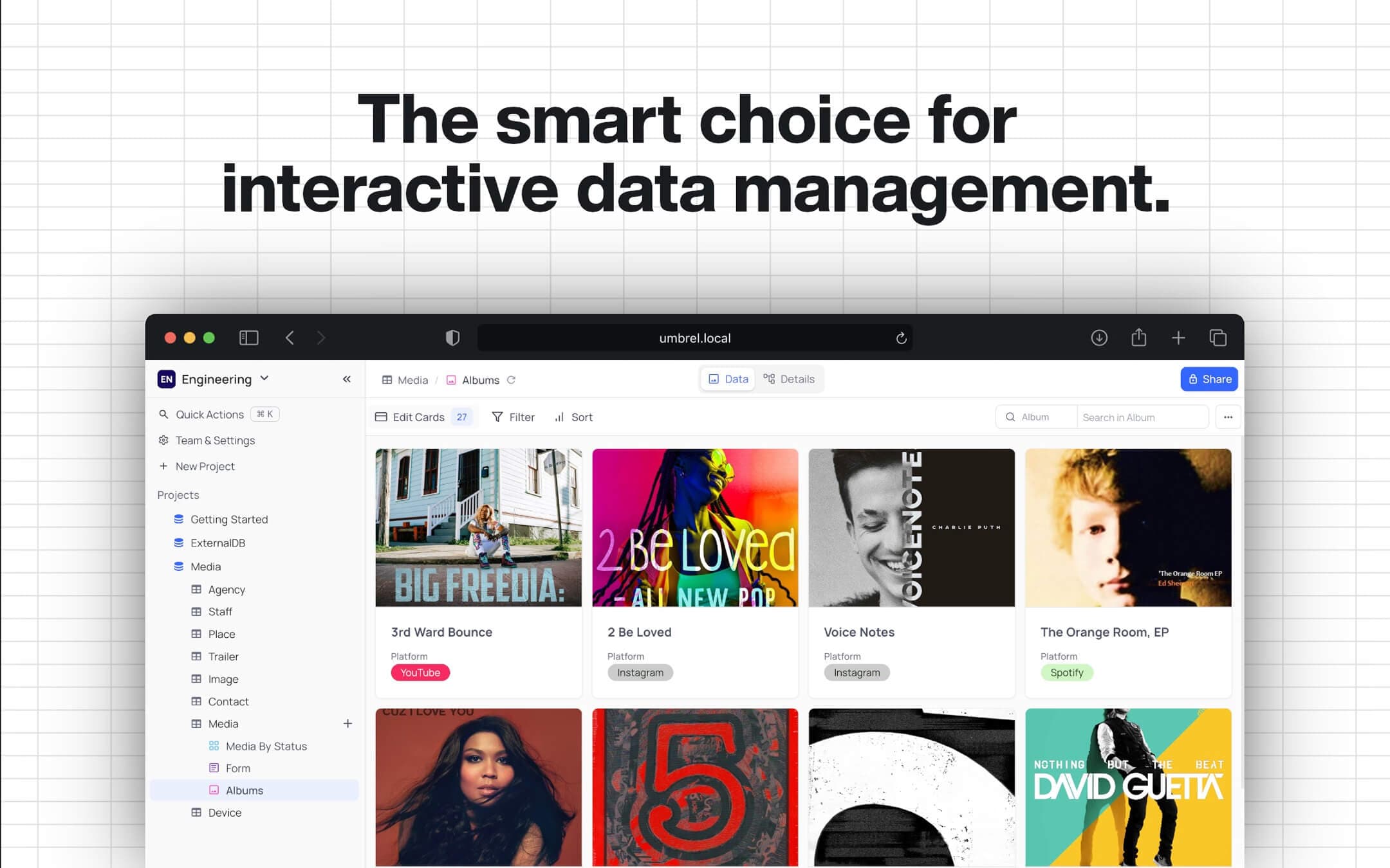 Screenshot 4 of NocoDB app on Umbrel App Store