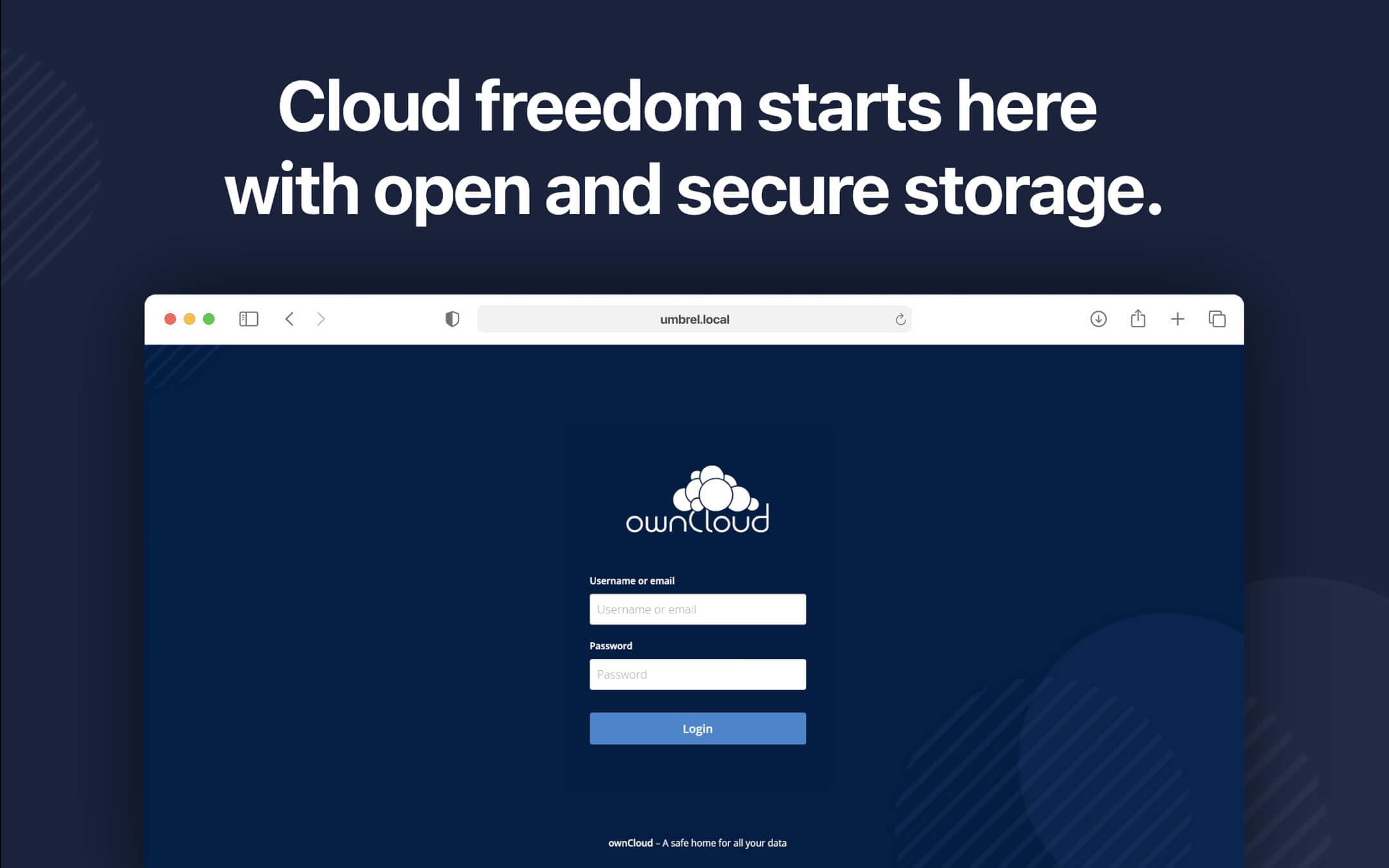 Screenshot 4 of ownCloud app on Umbrel App Store