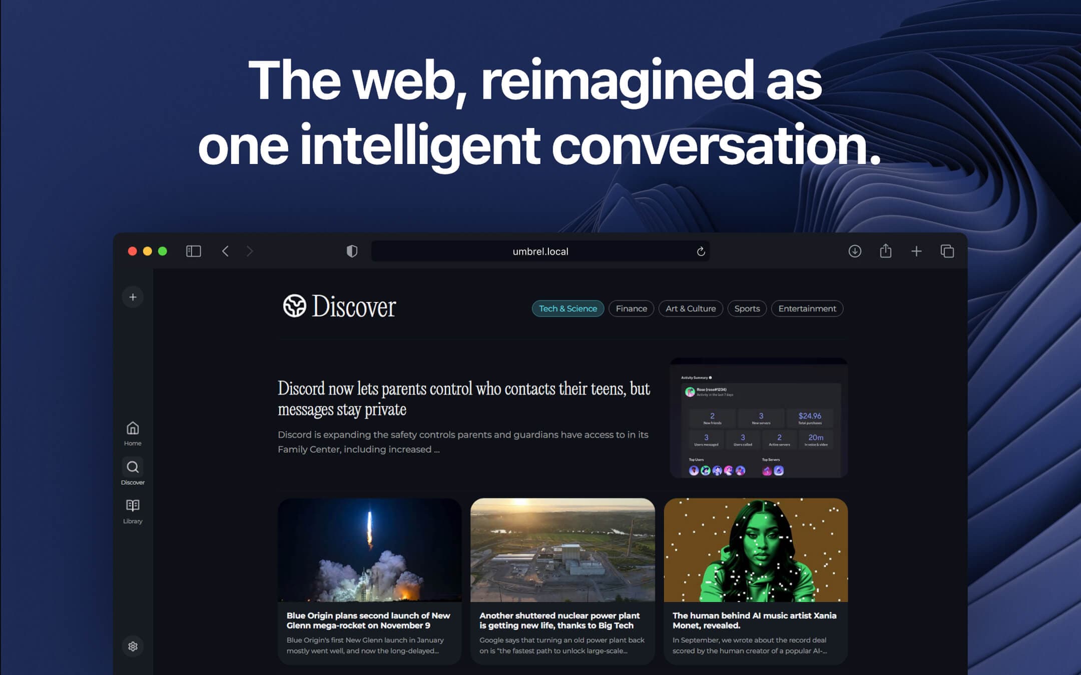 Screenshot 3 of Perplexica app on Umbrel App Store