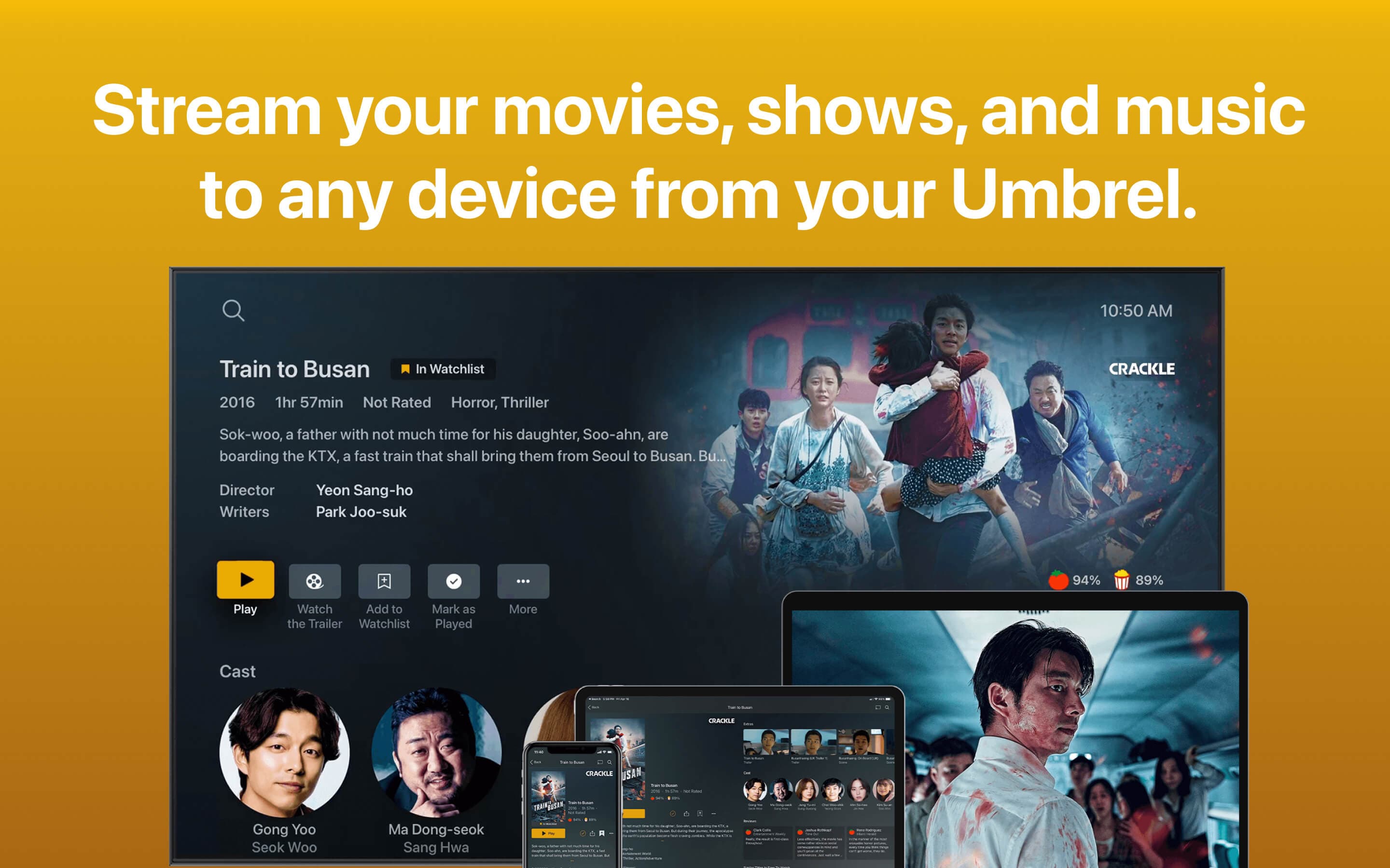 Screenshot 1 of Plex app on Umbrel App Store