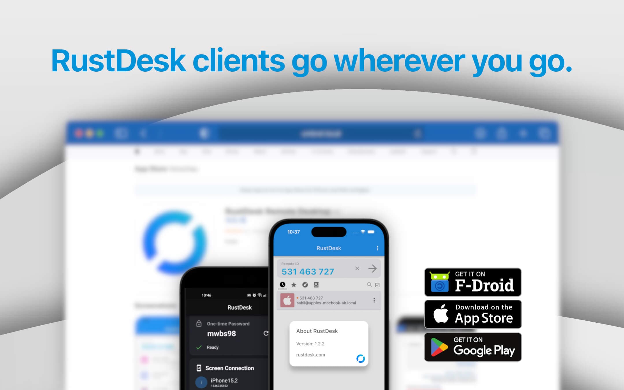 Screenshot 3 of RustDesk Server app on Umbrel App Store