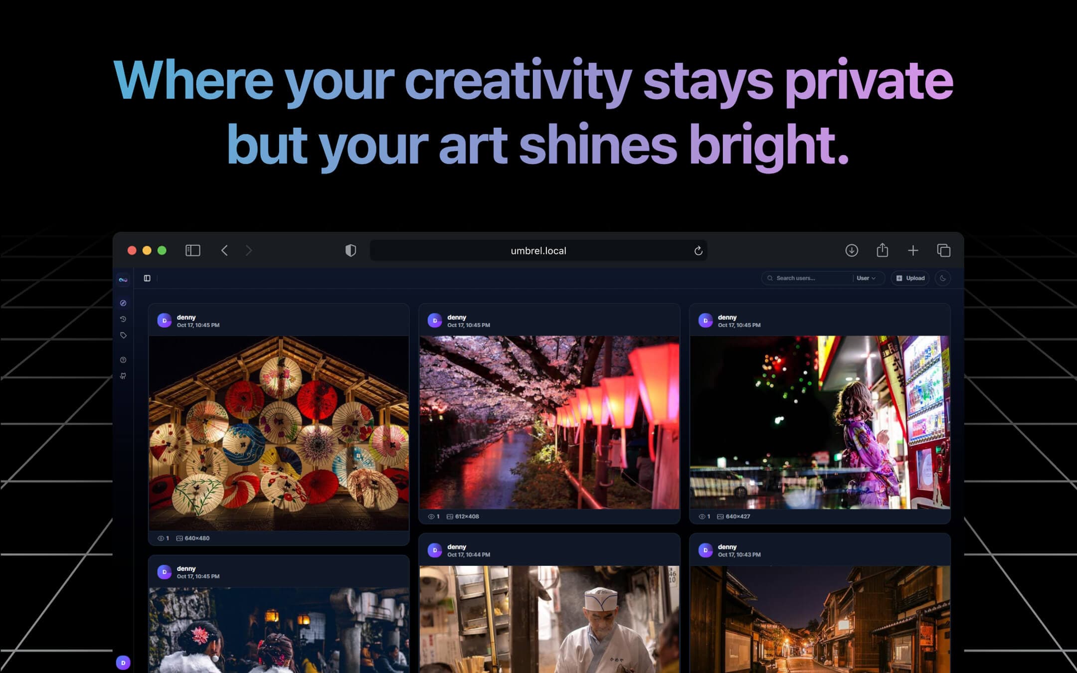 Screenshot 3 of Slink app on Umbrel App Store