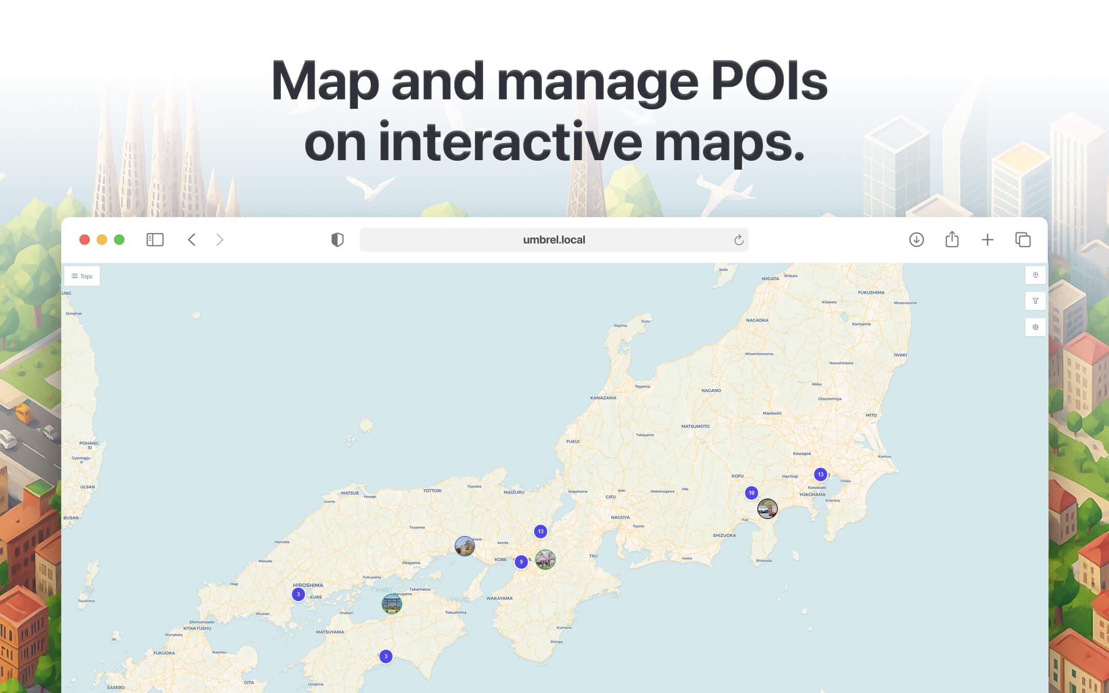 Screenshot 2 of Trip app on Umbrel App Store