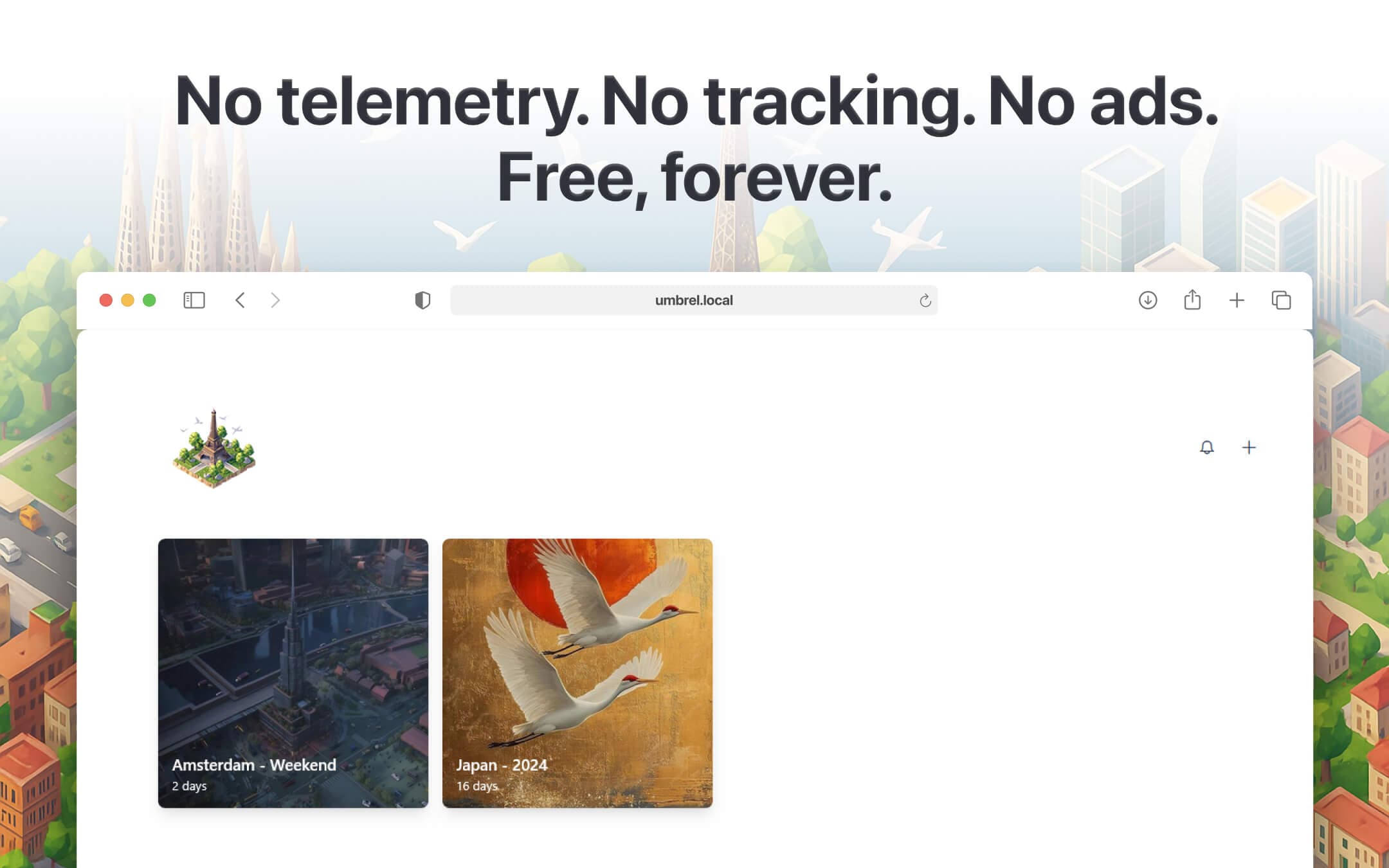 Screenshot 5 of Trip app on Umbrel App Store