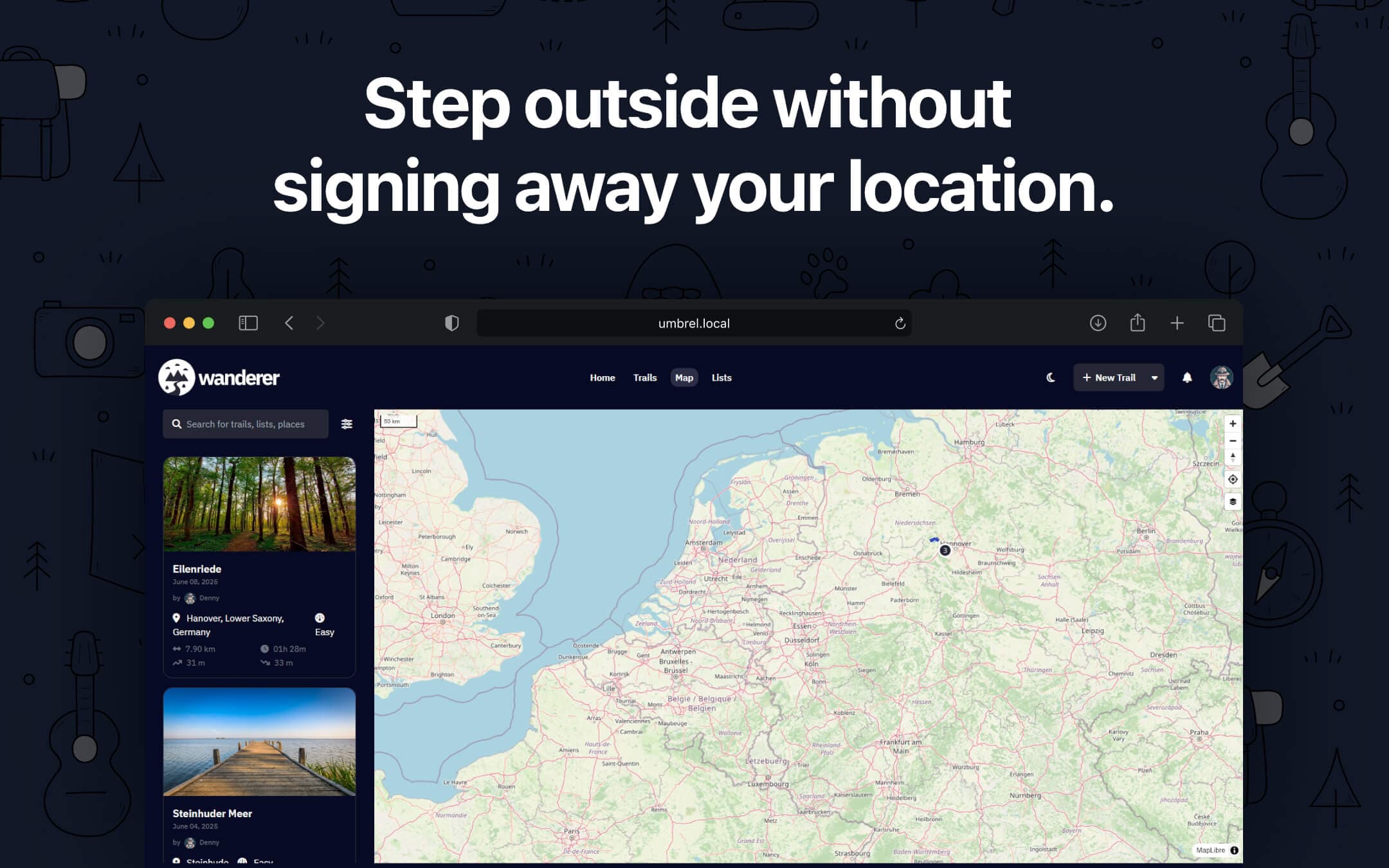 Screenshot 6 of Wanderer app on Umbrel App Store