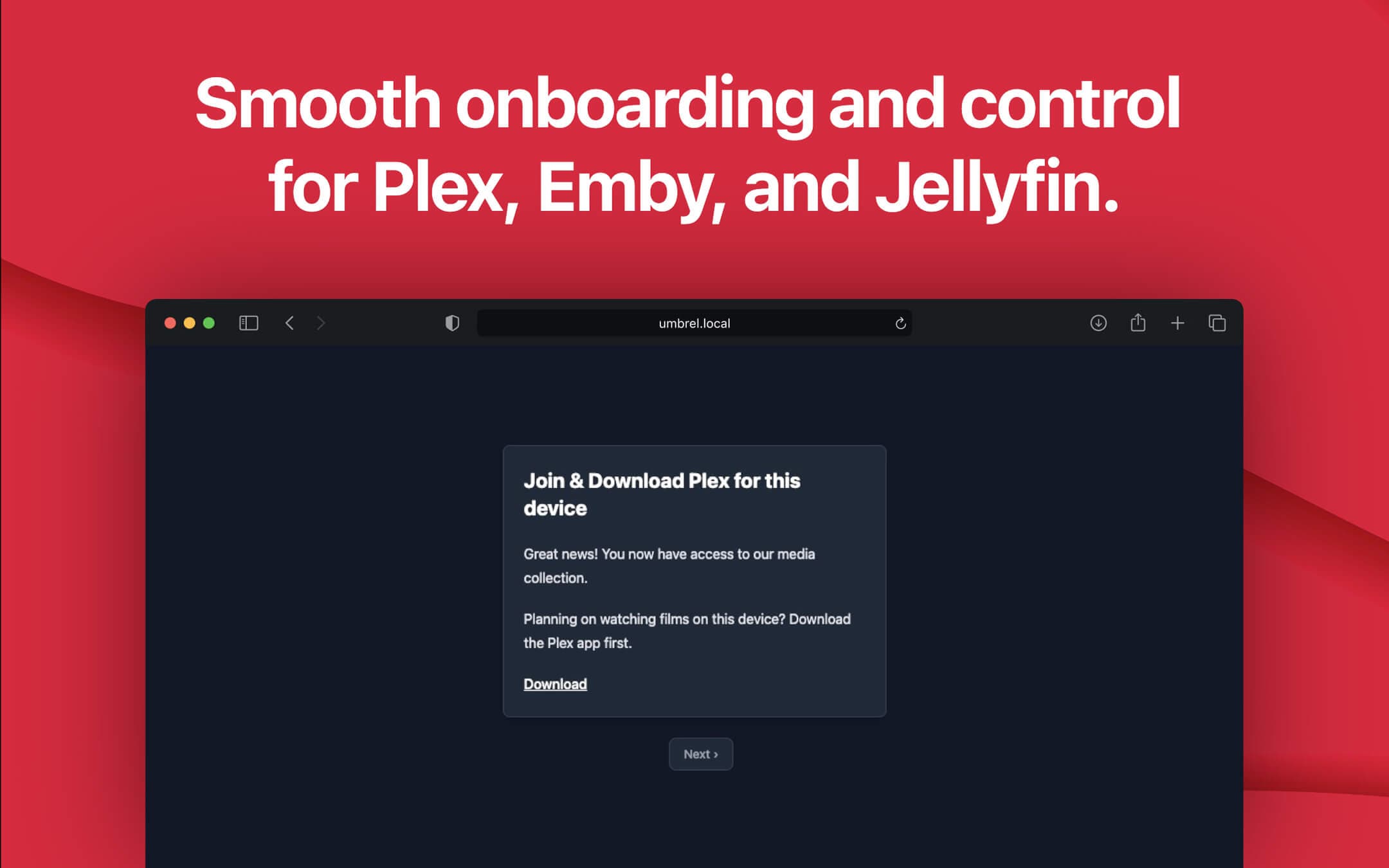 Screenshot 4 of Wizarr app on Umbrel App Store