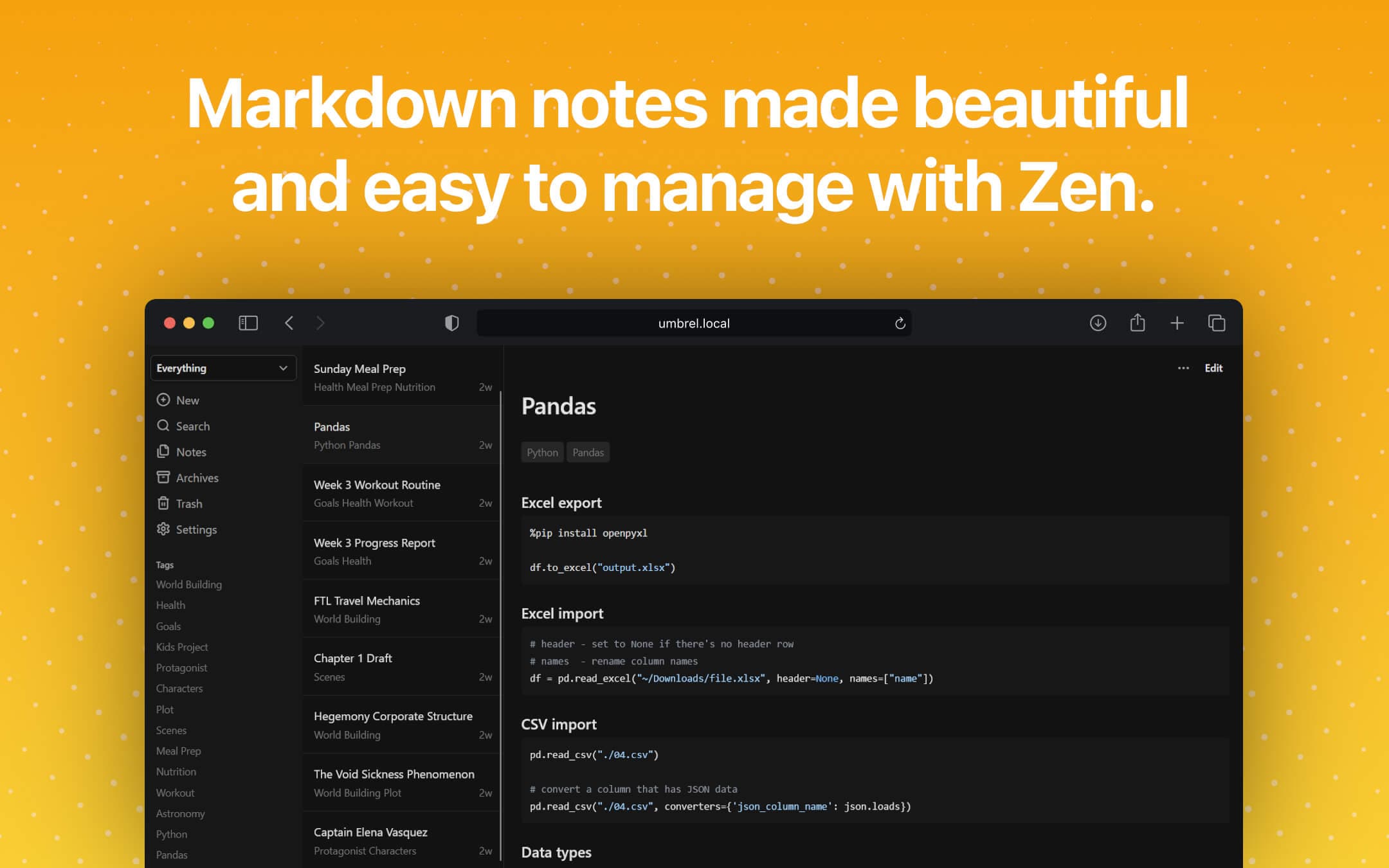 Screenshot 4 of Zen app on Umbrel App Store
