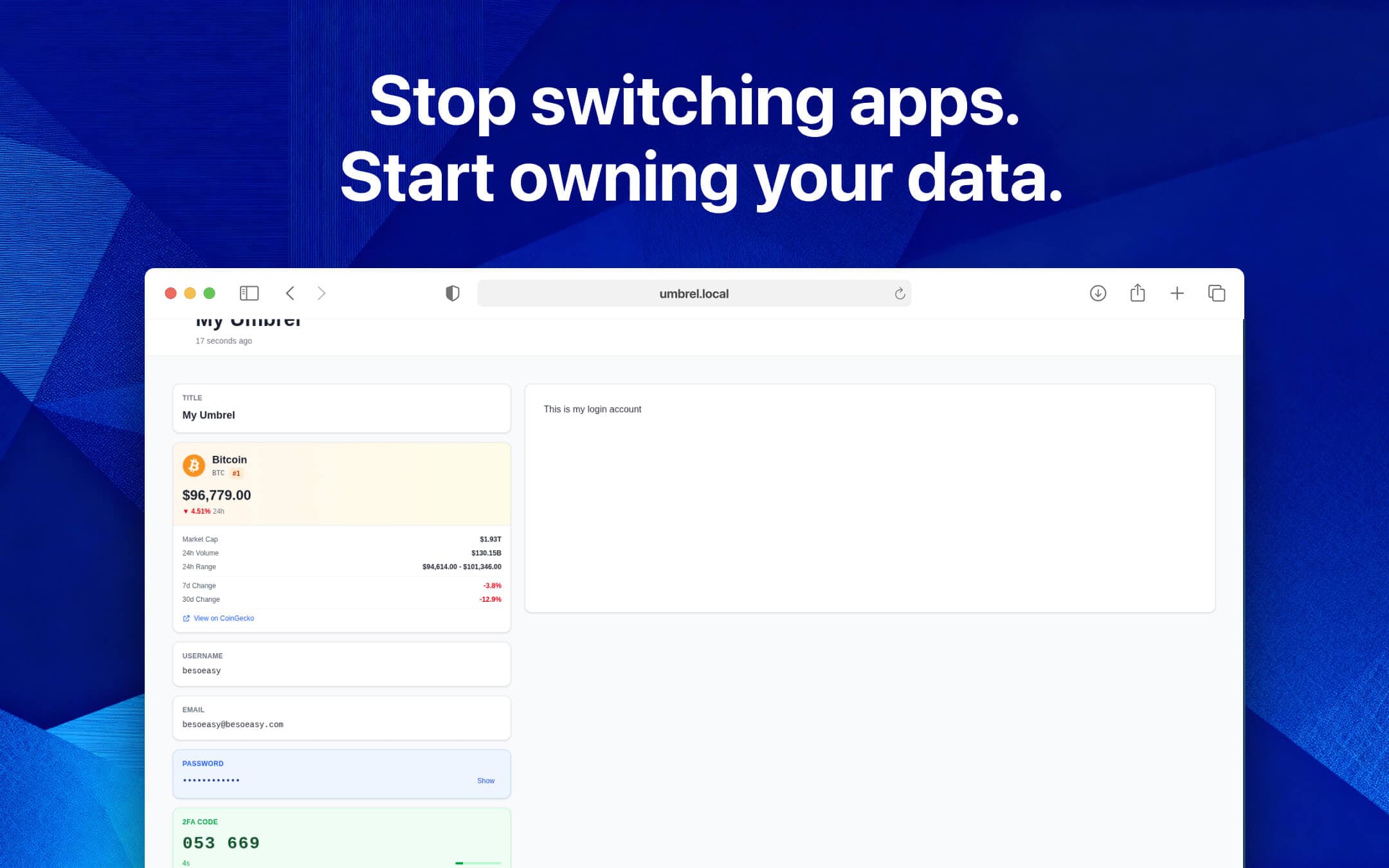 Screenshot 4 of ZeroNote app on Umbrel App Store