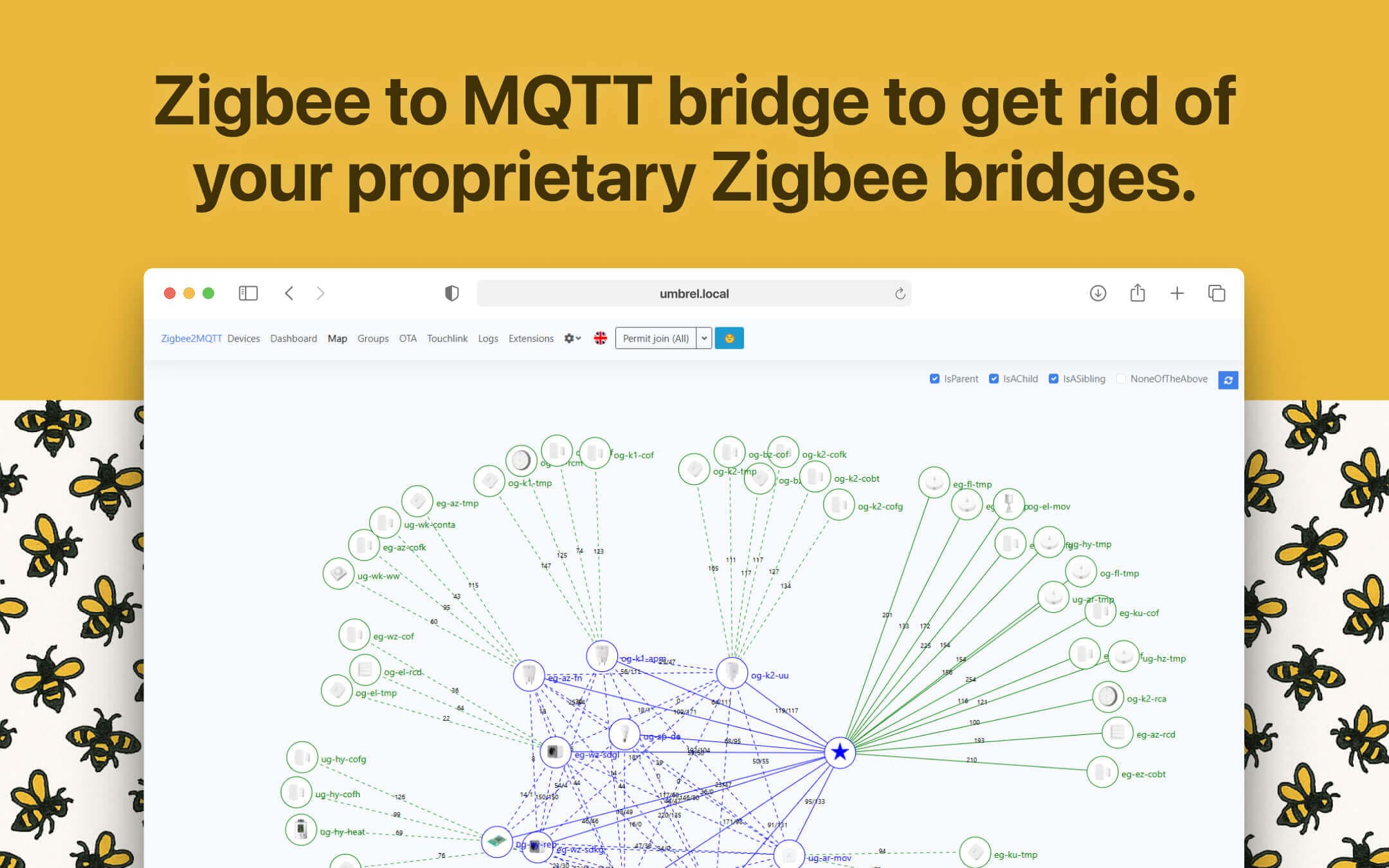 Screenshot 1 of Zigbee2MQTT app on Umbrel App Store