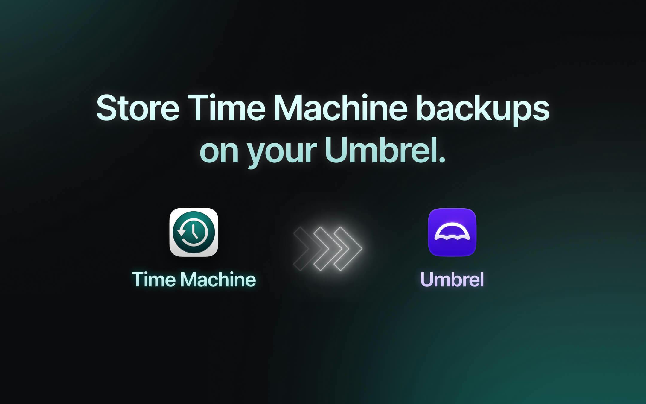 Screenshot 3 of Back That Mac Up app on Umbrel App Store