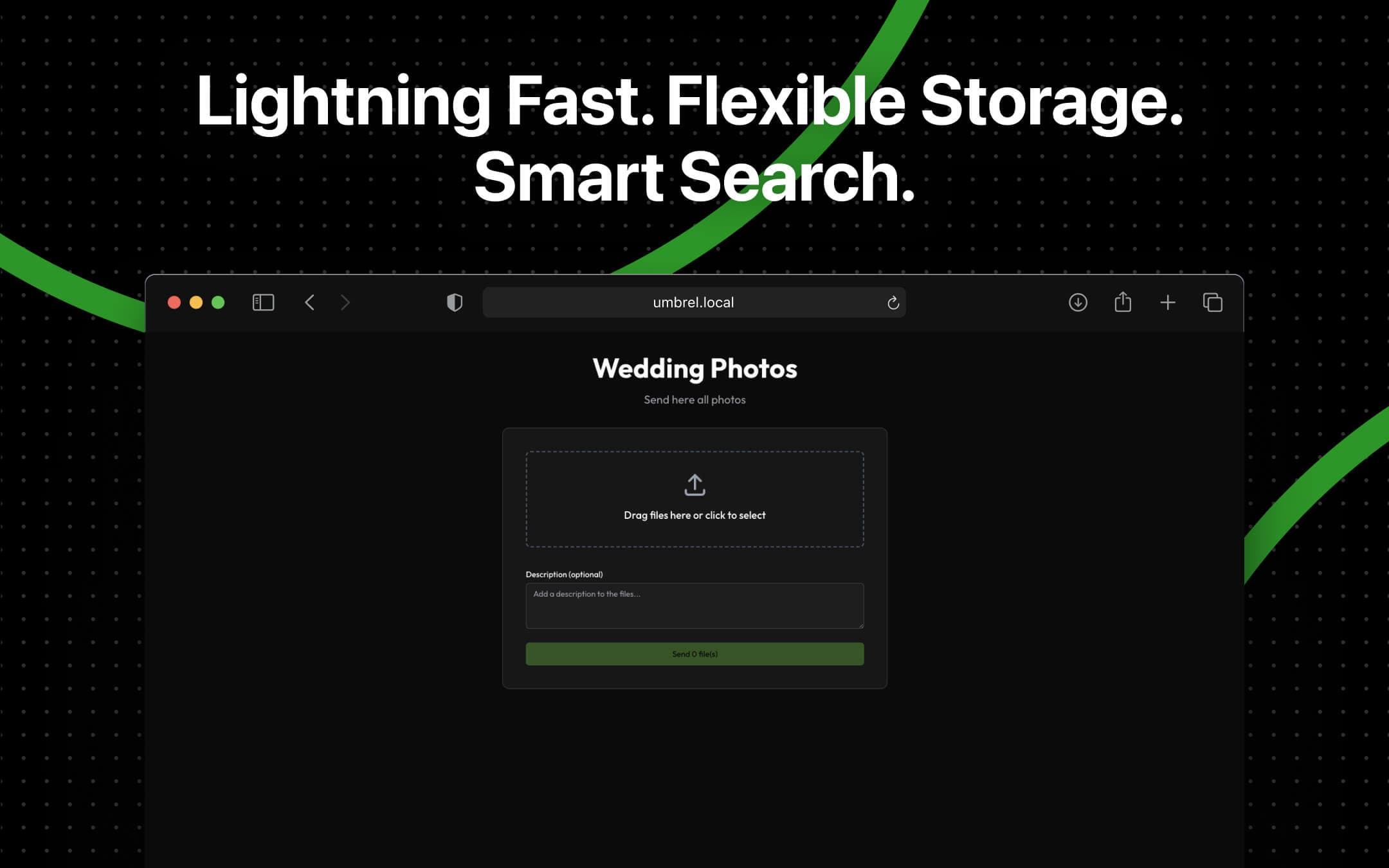 Screenshot 3 of Palmr app on Umbrel App Store