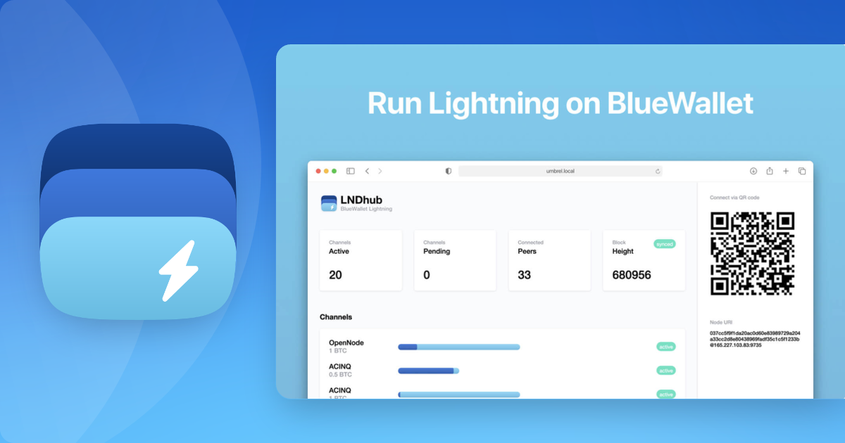 BlueWallet Lightning | Umbrel App Store