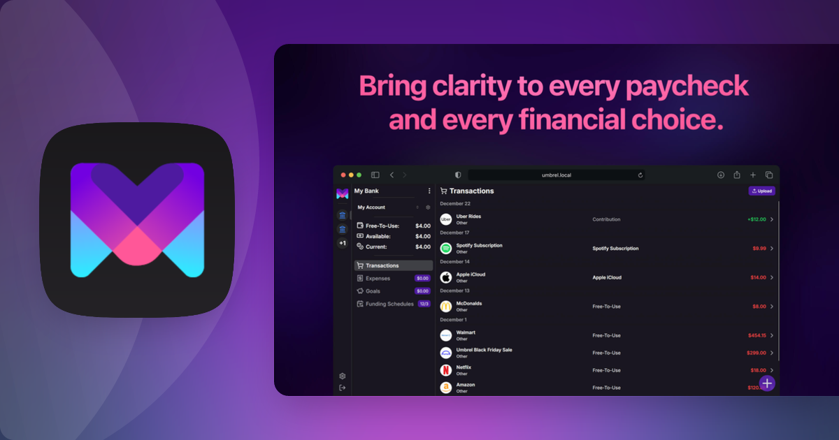 Monetr | Umbrel App Store